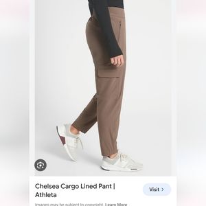 Athleta Chelsea Cargo Lined Pants